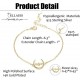 14K Gold Plated Moon Bracelet 925 Sterling Silver Crescent Moon Star Charm Bracelet Gift For Women 14K Gold Plated Moon Bracelet 925 Sterling Silver Crescent Moon Star Charm Bracelet Gift For Women